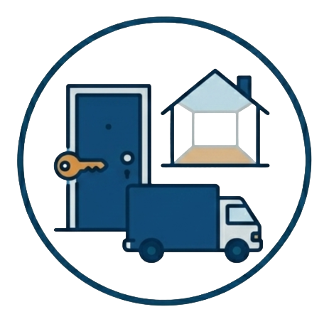 Symbol für Haushaltsauflösung